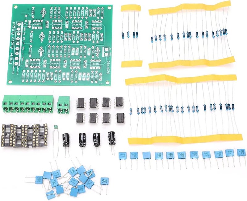 NE5533 3 قنوات مكبر صوت مسبق DIY طقم مع مزدوج DC 9-15V جهير متوسط حاد - Image 1